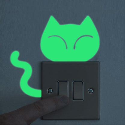 Adesivi Gattini Luminescenti