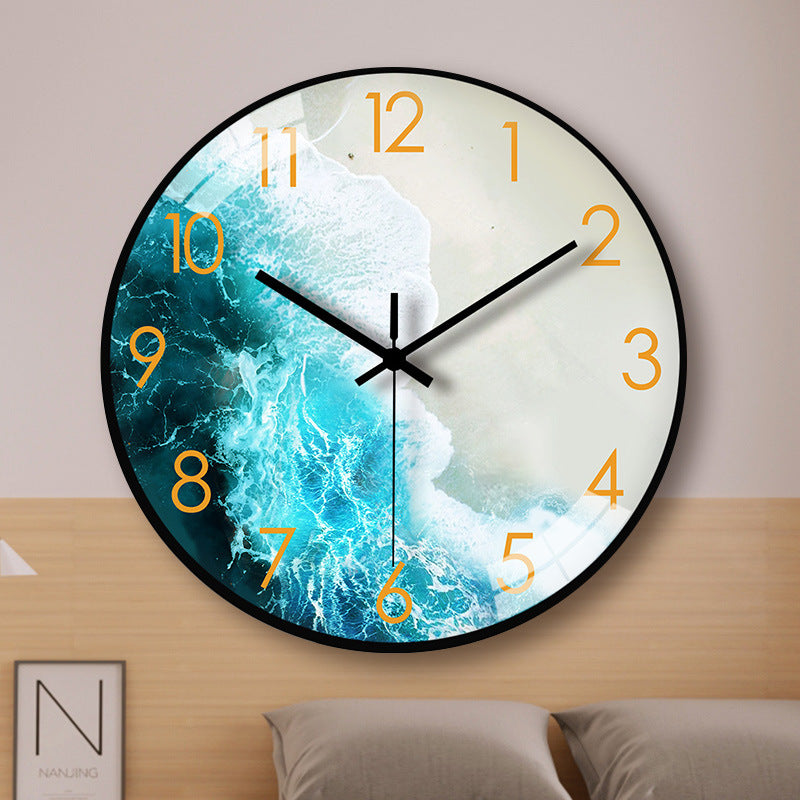 Orologio da parete Nave su mare