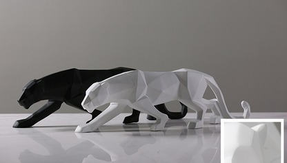 Scultura pantera nera