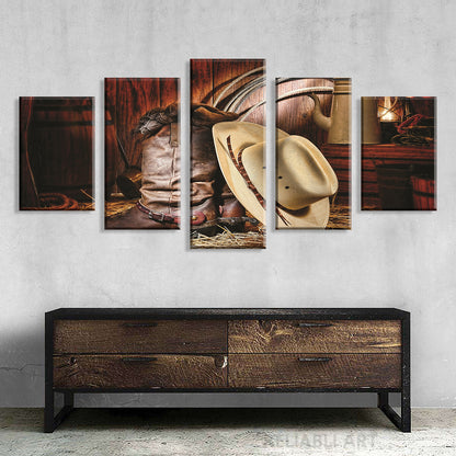 Quadro cowboy vintage