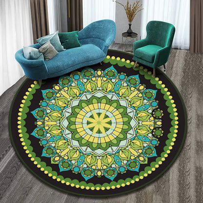 Tappeto mandala etnico