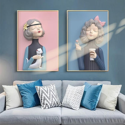 Quadro cameretta bolle