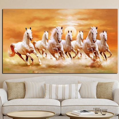 Quadro cavallo bianco