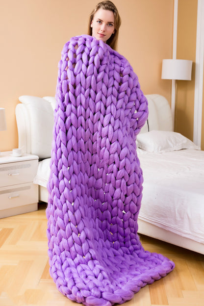 Coperta lana spessa