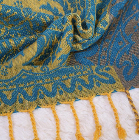 Coperta Chenille Boho