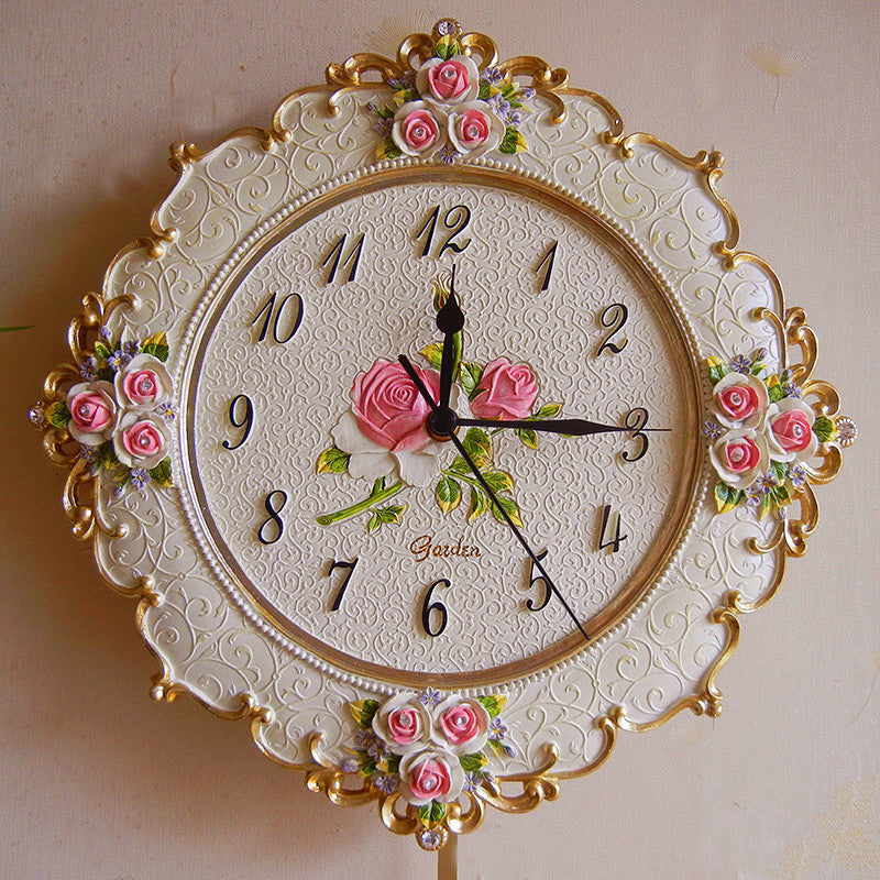 Orologio da parete Barocco perle lusso