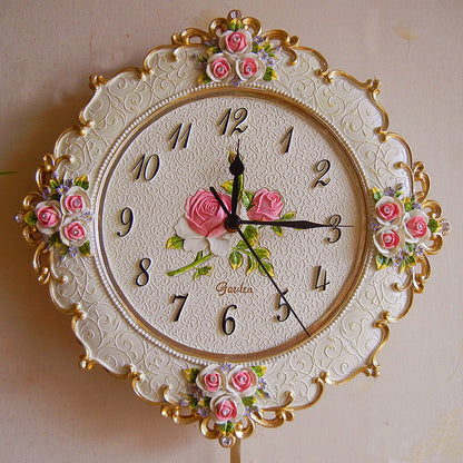 Orologio da parete Barocco perle lusso