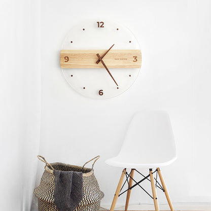 Orologio da parete Design trasparente