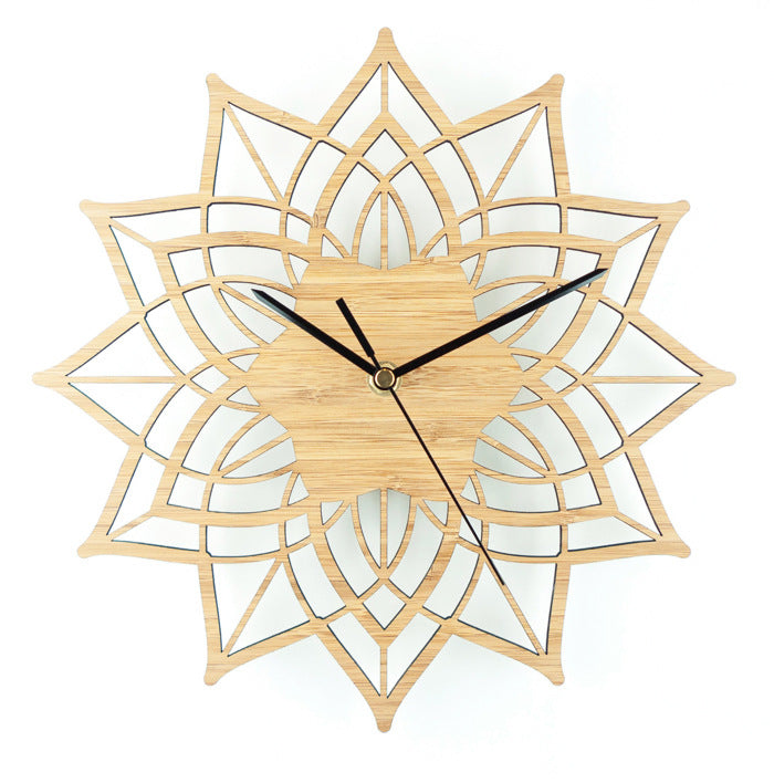 Orologio da parete Mandala stilizzato