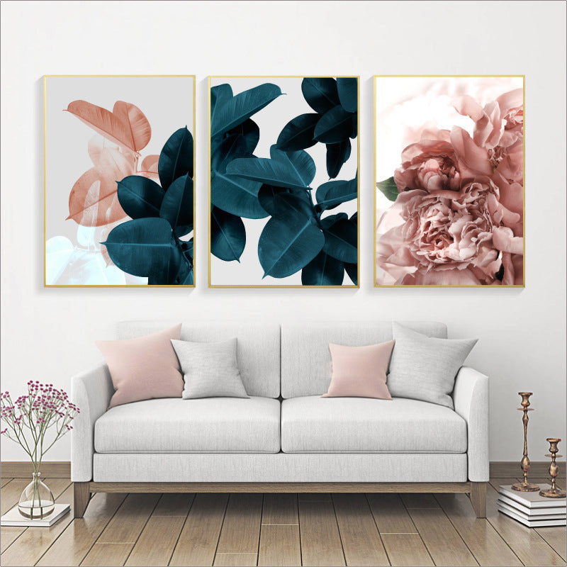 Quadro nordico floreale