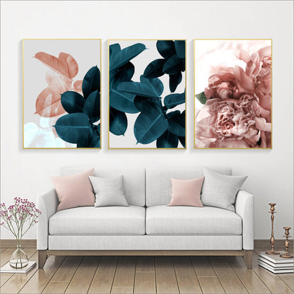 Quadro nordico floreale