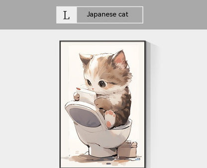 Quadro gatto giapponese