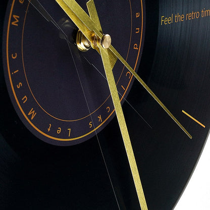 Orologio da parete Farfalle giallo