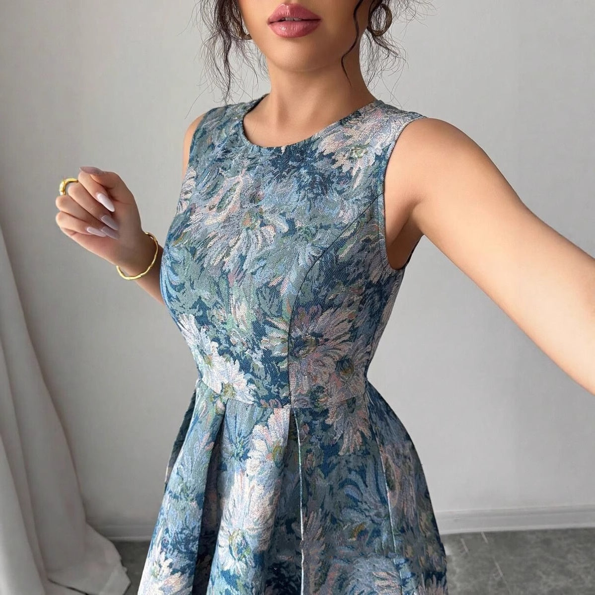 Abito jacquard