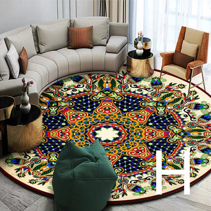 Tappeto mandala stile etnico