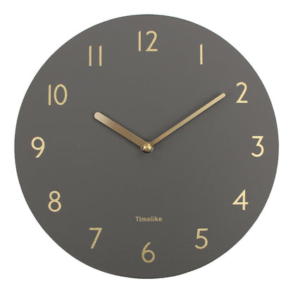 Orologio da parete Silhouette uccello nero