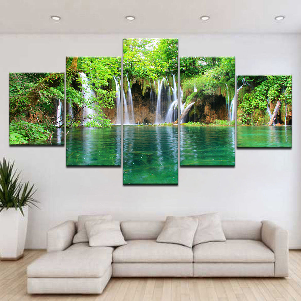 Poster paesaggio cascata