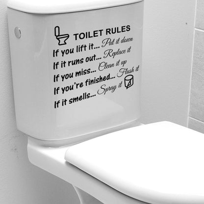 Adesivo murale bagno