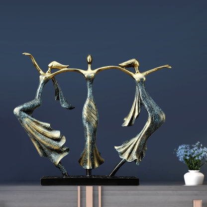 Scultura figura danzante