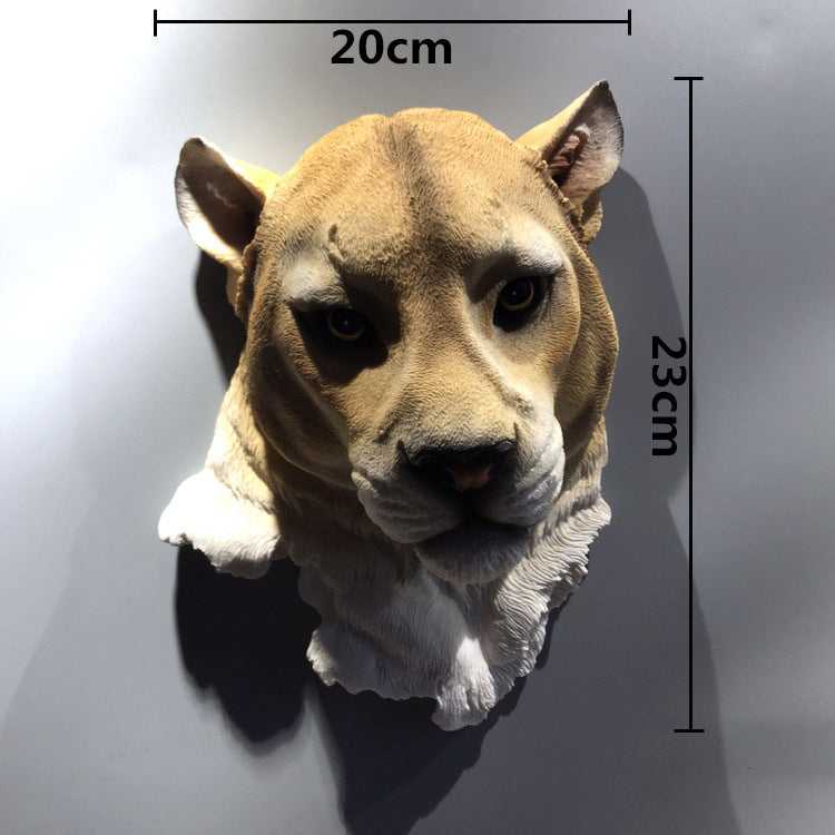 Decorazione murale animale 3D