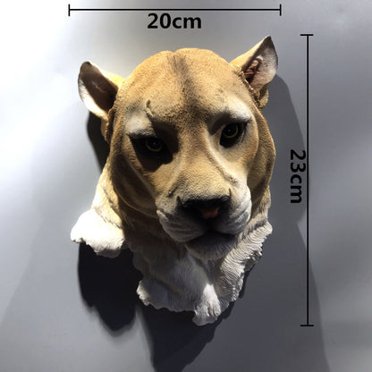 Decorazione murale animale 3D