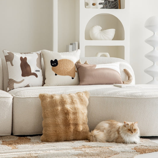 Cuscino gatto stile nordico