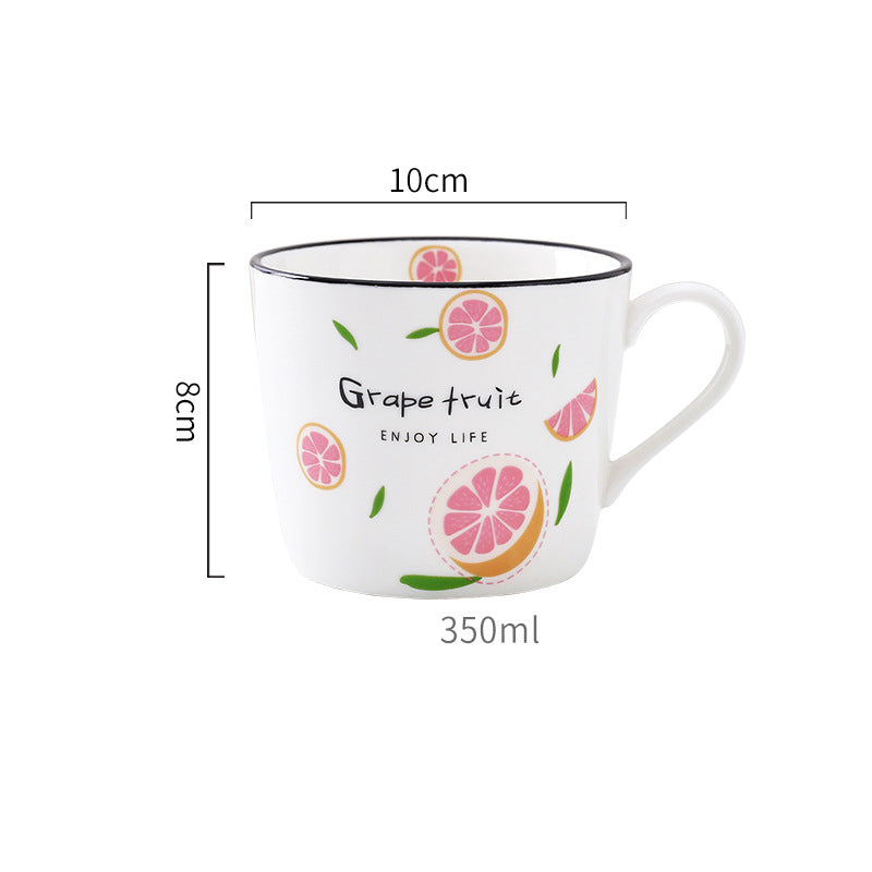 Tazza fragola stile nordico