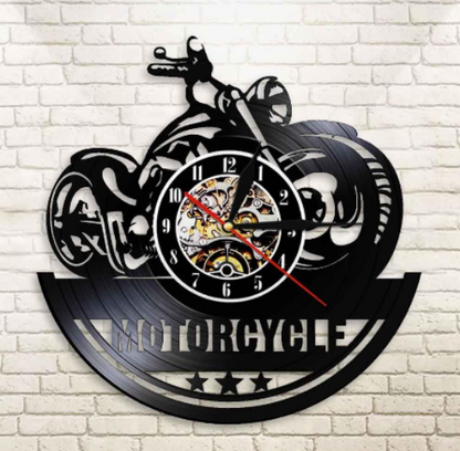 Orologio da parete Cuffie musica vintage