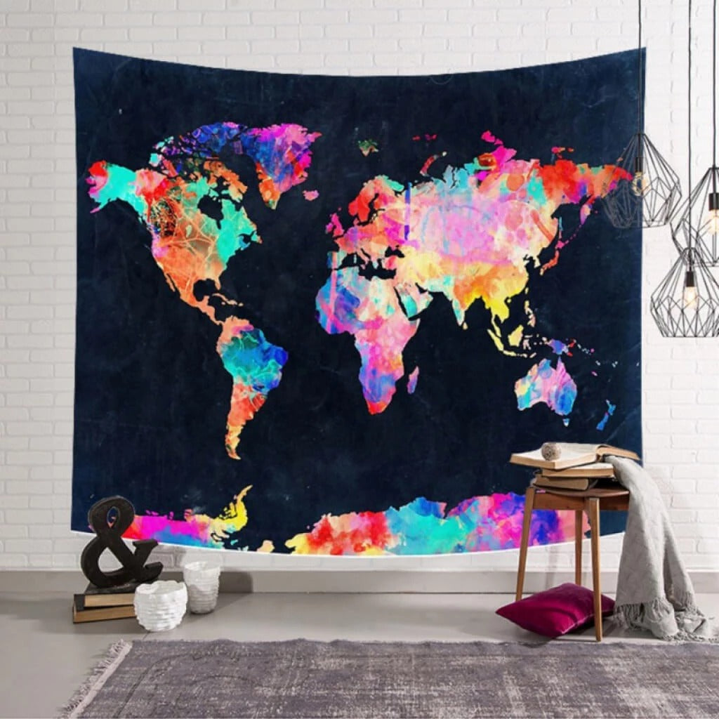 Arazzo Mappa Nera