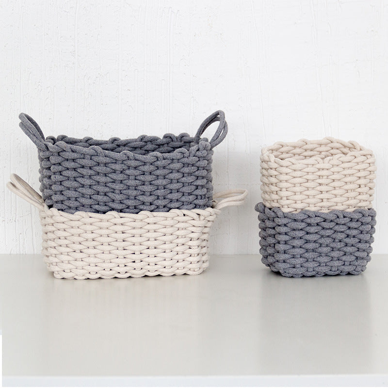 Cesto storage cotone