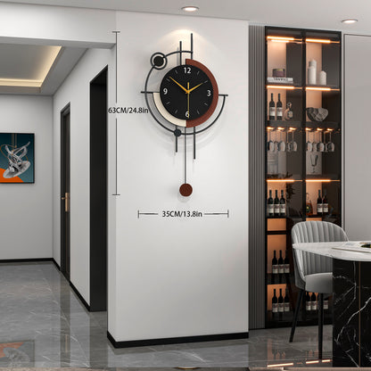 Orologio da parete Bussola geometrico