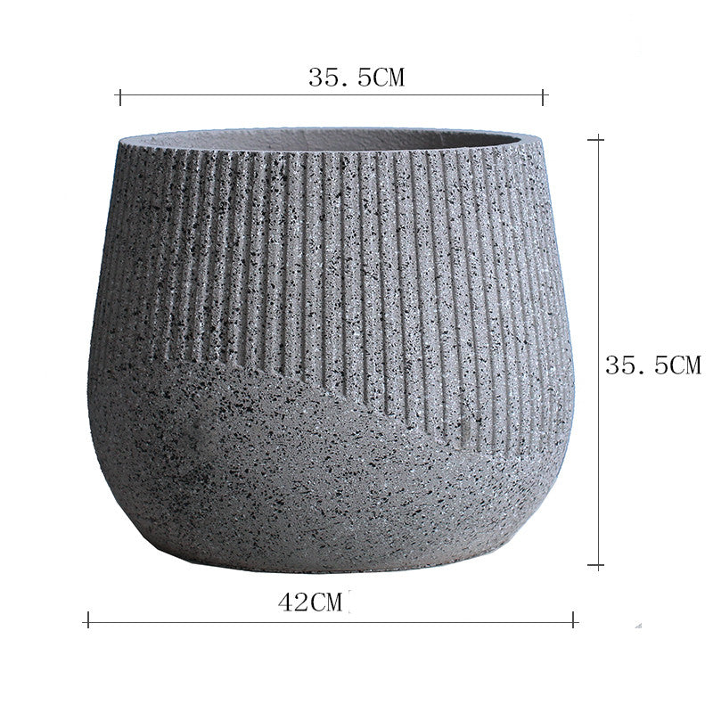 Vaso in cemento per piante