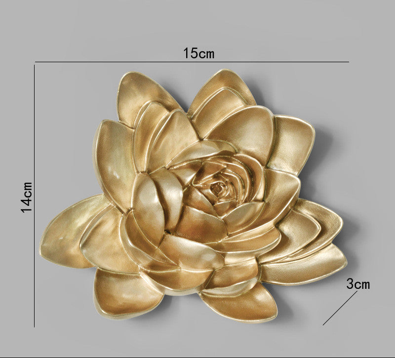 Decorazione fiori in rilievo