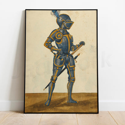 Quadro Battaglia Medievale