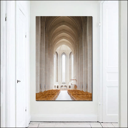 Quadro architettura bianco e nero