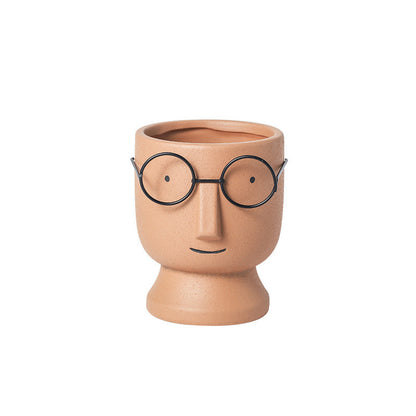 Ornamento viso astratto