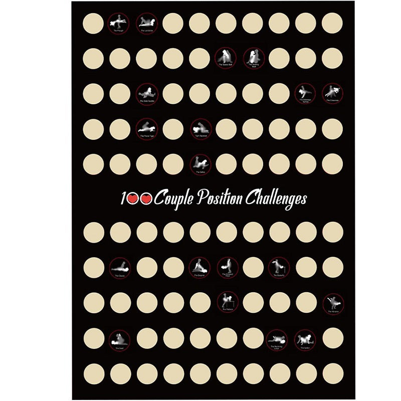 Poster grattabile coppia