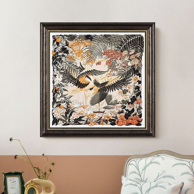 Quadro fiori retrò