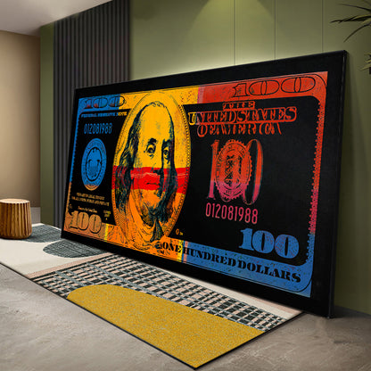 Quadro con denaro