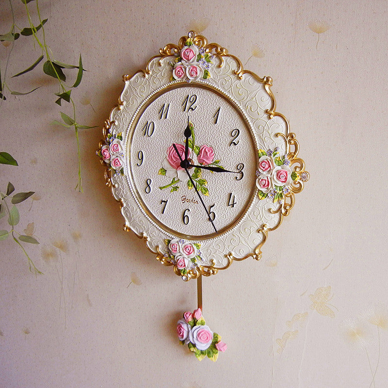 Orologio da parete Barocco perle lusso