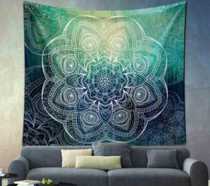 Tappeto-Coperta Mandala