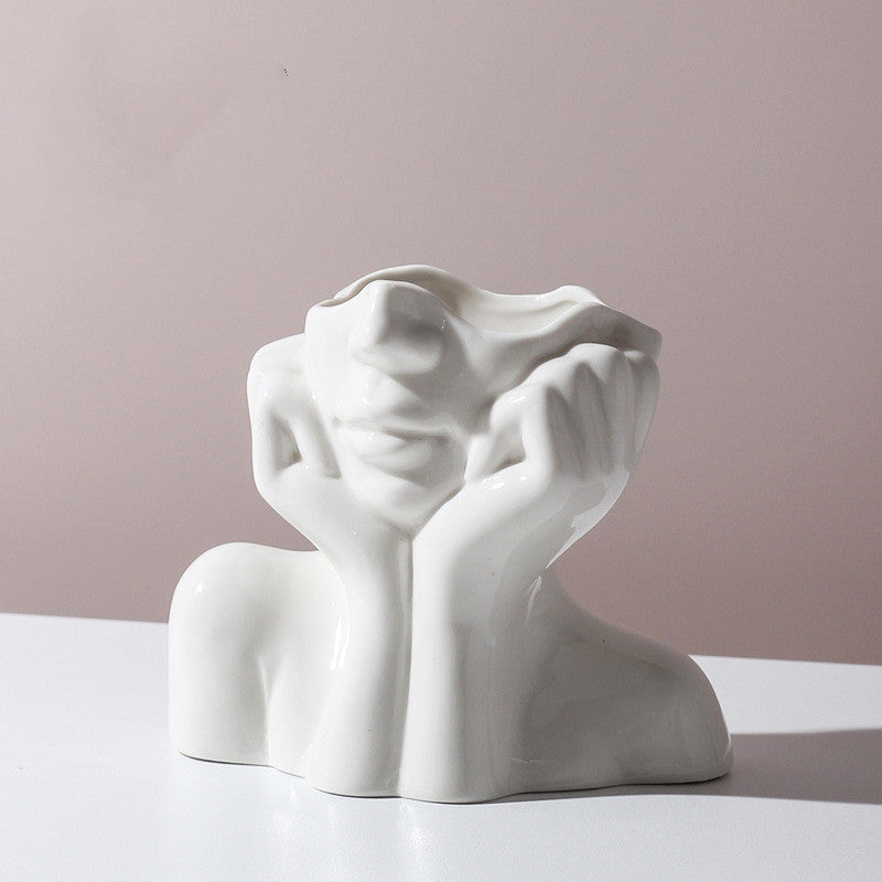 Vaso busto donna