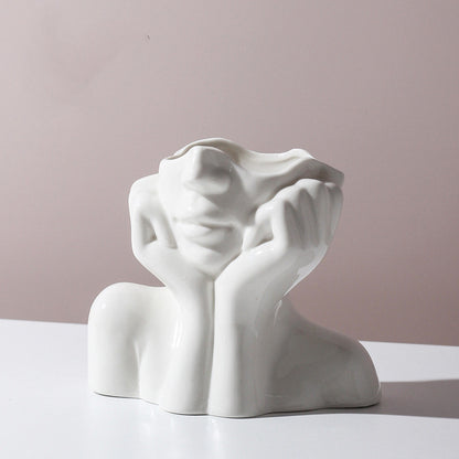 Vaso busto donna