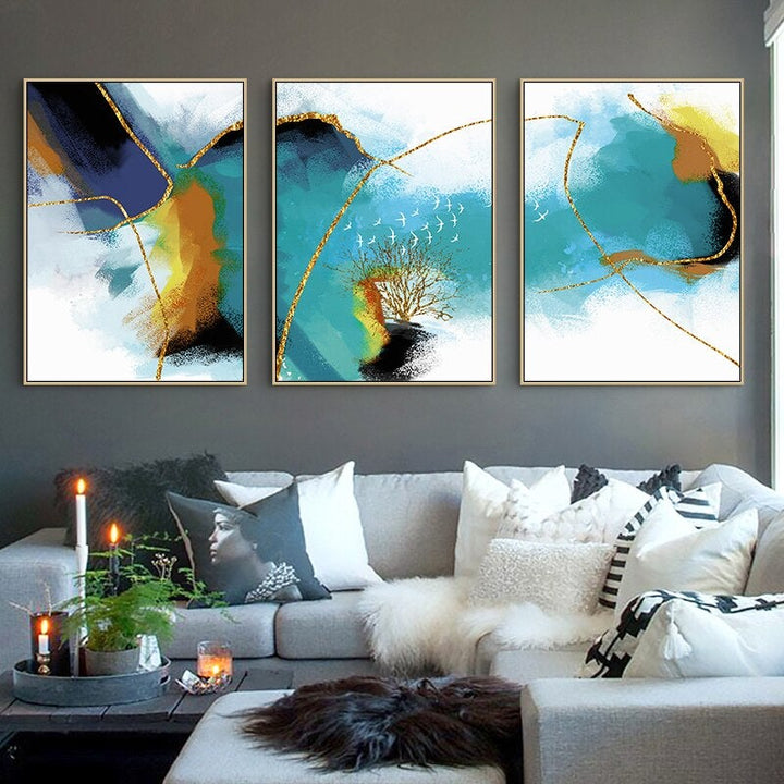 Quadro su tela senza cornice