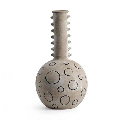Vaso ceramica dipinto a mano
