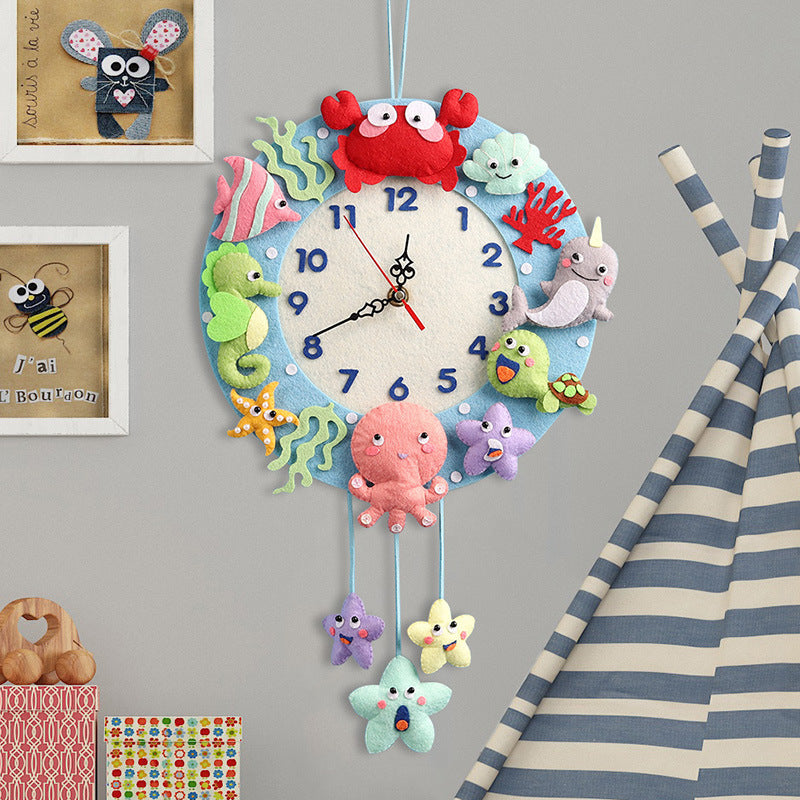 Orologio da parete Spazio tema bambini