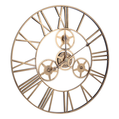 Orologio da parete Steampunk ingranaggi