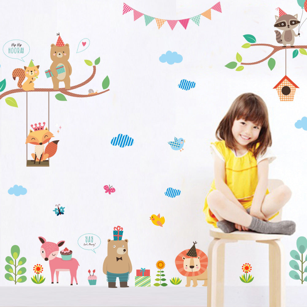 Adesivo animali bambini