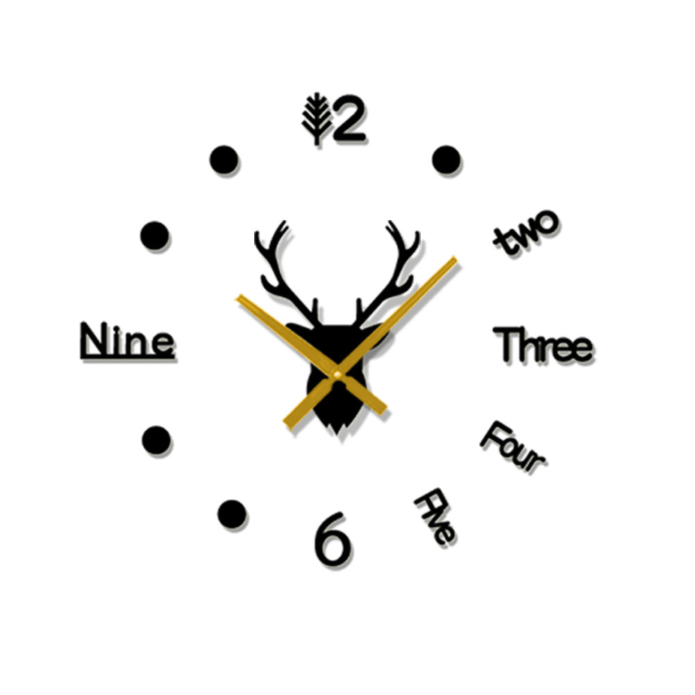 Orologio da parete Note musicali grigie