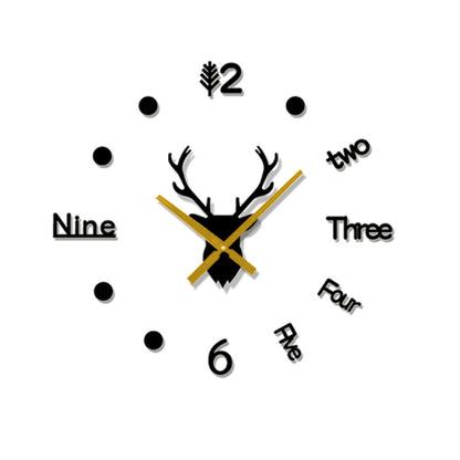 Orologio da parete Note musicali grigie